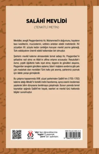 Salâhî Mevlidi Melek Gerek Salâhî Mevlidi Melek Gerek