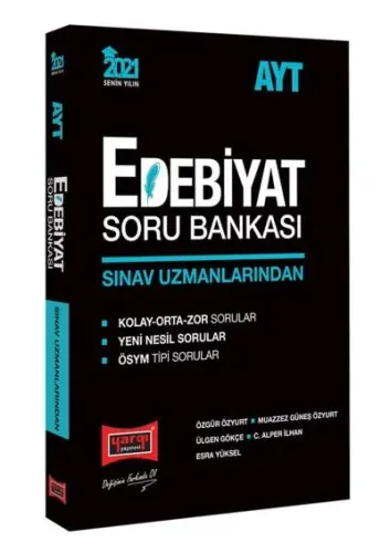 Yargı Sınav Uzmanlarından AYT Edebiyat Soru Bankası 2021-YENİ