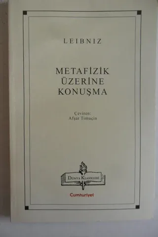 Metafizik Üzerine Konuşma Leibniz