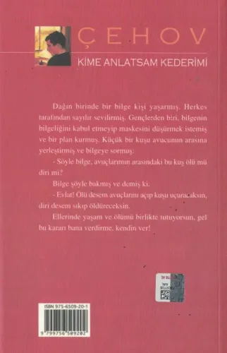 Kime Anlatsam Kederimi Anton Çehov Arkhe Yayınları %49 indirimli