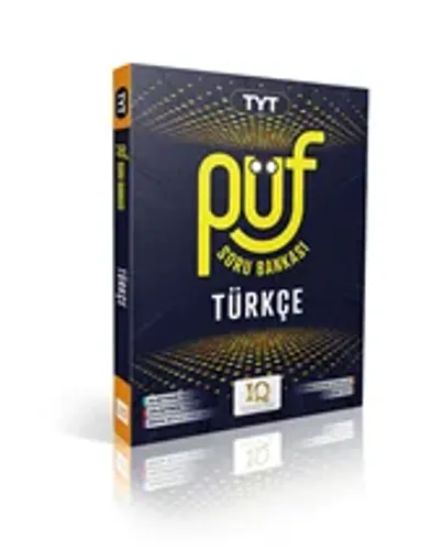 IQ YAYINLARI TYT TÜRKÇE PÜF SORU BANKASI