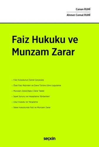 Faiz Hukuku ve Munzam Zarar Canan Ruhi