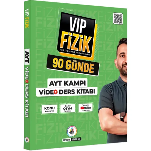 KR AKADEMİ VİP Fizik 90 Günde AYT Kampı Video Ders Kitabı