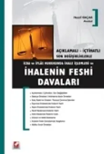 Açıklamalı ve İçtihatlıİhalenin Feshi Davaları 1