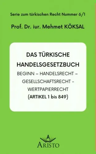 Das Türkische Handelsgesetzbuch