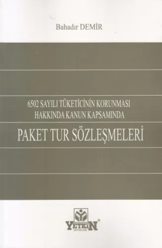 Paket Tur Sözleşmeleri