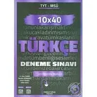 EDEBİYAT SOKAĞI TYT MSÜ TÜRKÇE 10X40 DENEME