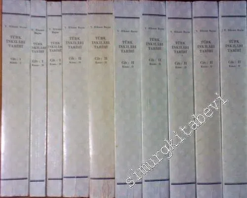 Türk İnkılabı Tarihi 3 Cilt 10 Kitap TAKIM -        1991