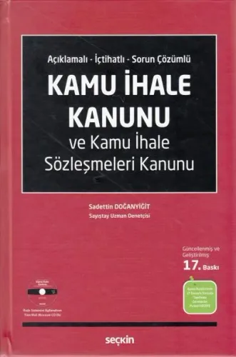 Kamu İhale Kanunu ve Kamu İhale Sözleşmeleri Kanunu