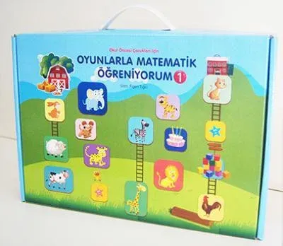 Oyunlarla Matematik Öğreniyorum 1-Okul Öncesi Çocuklar İçin Figen Tığc