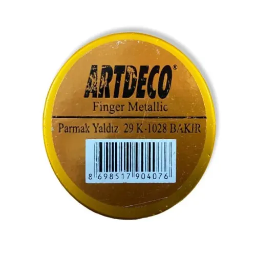 Artdeco Parmak Yaldız Altın