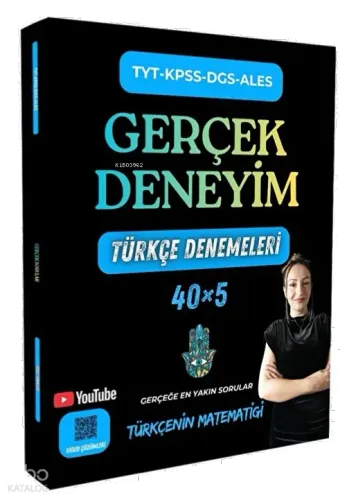 Oksijen Yayınları Türkçenin Matematiği TYT KPSS DGS ALES Gerçek Deneyim Türkçe Denemeleri