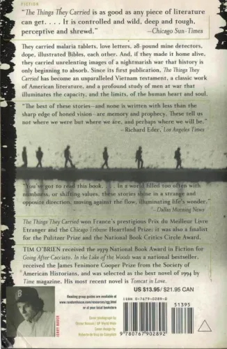 The Things They Carried Tim O'brien Broadway Books %50 indirimli