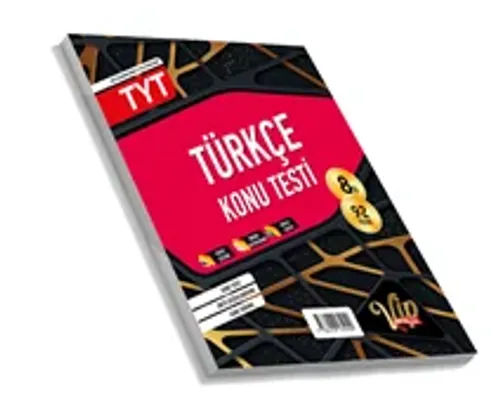 VİP TYT TÜRKÇE KUTU TESTİ- (8 Öğrencilik)-YENİ