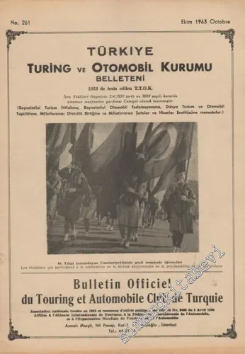 Turing - Türkiye Turing ve Otomobil Kurumu Belleteni - Sayı: 261       Ekim 1963