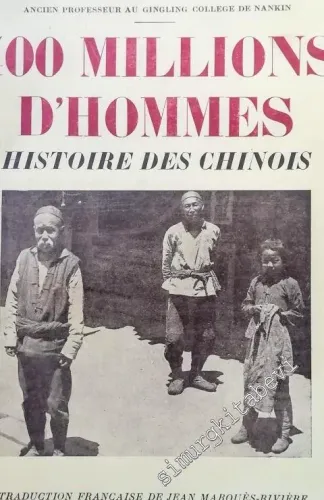 400 Millions d'Hommes Histoire des Chinois -        1936