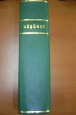 Düşünce Aylık Dergi 34 - 64 Takım (Tek Ciltte)