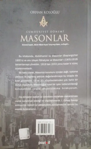 Cumhuriyet Dönemi Masonlar Orhan Koloğlu Pozitif