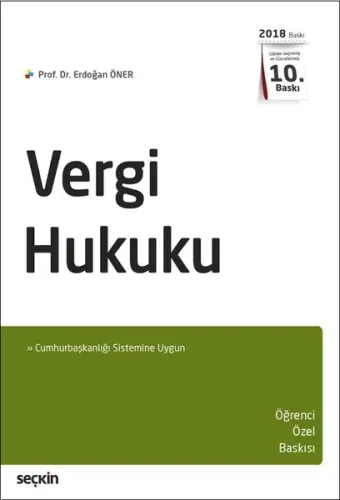 Vergi Hukuku-Erdoğan Öner