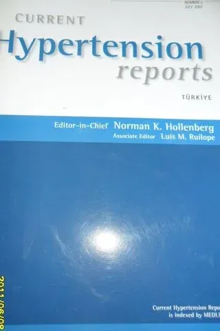 Current Hypertension Reports Türkiye / 2