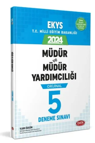 Data Yayınları 2026 MEB EKYS Müdür ve Müdür Yardımcılığı 5 Deneme Sına