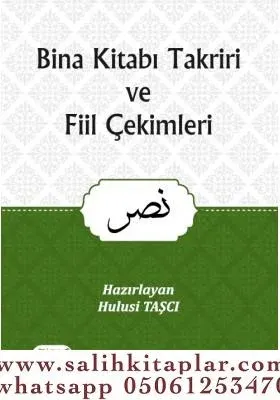 Bina Kitabı Takriri Fiil Çekimi