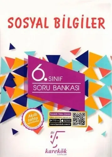 Karekök Yayınları 6. Sınıf Sosyal Bilgiler Soru Bankası Karekök