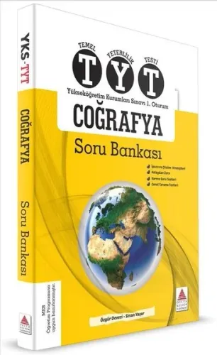 Delta TYT Coğrafya Soru Bankası Özgür Deveci-Sinan Yaşar