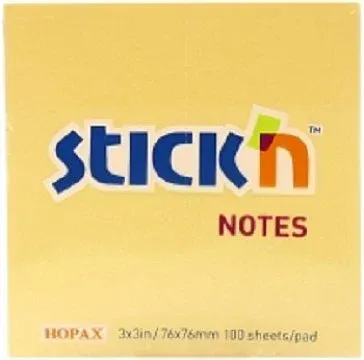 STİCKN YAPIŞKANLI NOTES 76x76 100yp. Pastel Turuncu