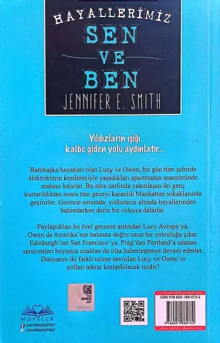 Hayallerimiz Sen ve Ben Jennifer E.Smith Novella