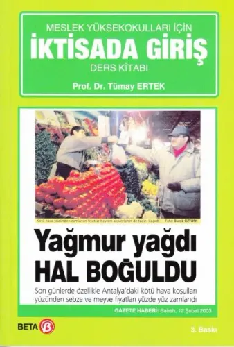 İktisada Giriş Ders Kitabı
