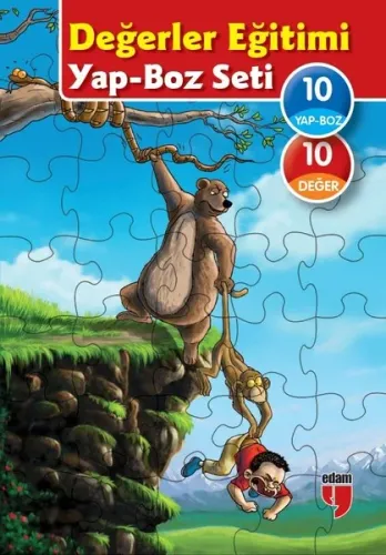Değerler Eğitimi; Yap-Boz Serisi (10 Adet )