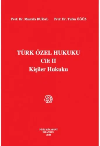 Türk Özel Hukuku Cilt 2