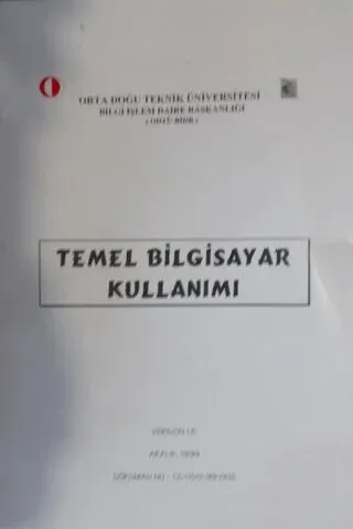 Temel Bilgisayar Kullanımı