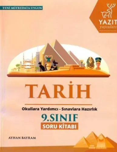 Yazıt Yayınları 9. Sınıf Tarih Soru Kitabı Yazıt