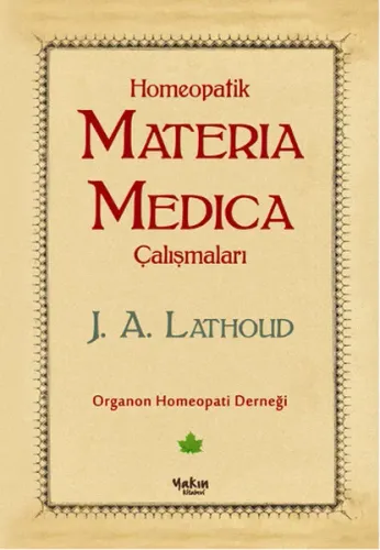 Homeopatik Materia Madica Çalışmaları