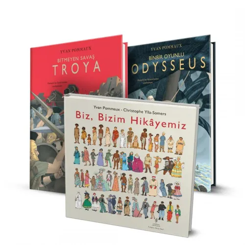 YVAN POMMAUX RESİMLİ GENÇLİK KİTAPLARI (Üç Kitap)