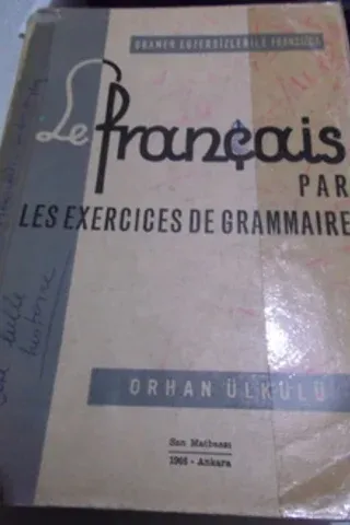 Le Français Par Lesexercises De Grammaire