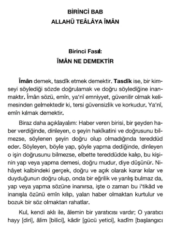 Türpüşti Risalesi - El Mutemed Fil Mutekad Fadlullah bin Hasan Türpüşt