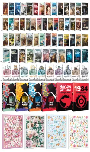 80 Dünya Klasiği ve Çiçekli Planlama Defteri Seti -2