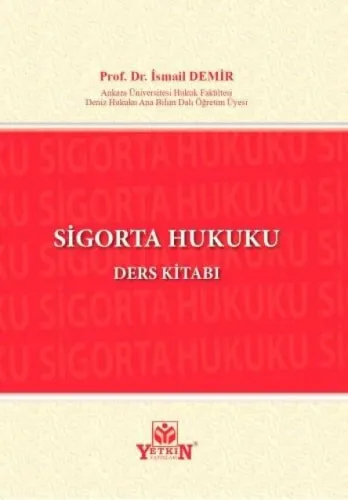 Sigorta Hukuku Ders Kitabı