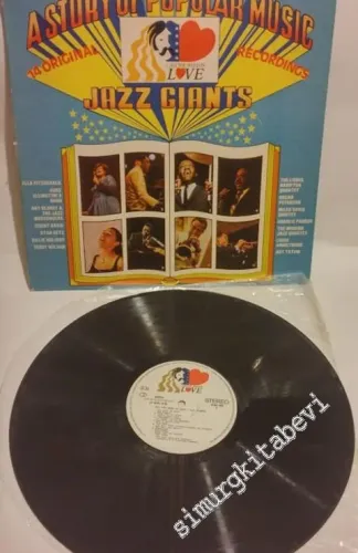33 LP PLAK VINYL: Various - A Story Of Popular Music - Jazz Giants -        1978
