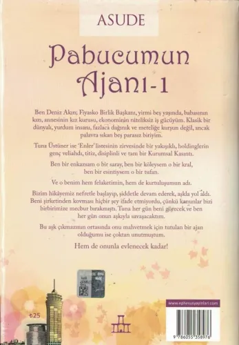 Pabucumun Ajanı -1 (Ciltli) Asude Ephesus Yayınları %40 indirimli