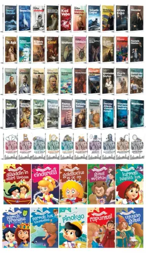 Büyük Dünya Klasikleri - 50 Klasik ve Resimli Masallar - Halkkitabevi