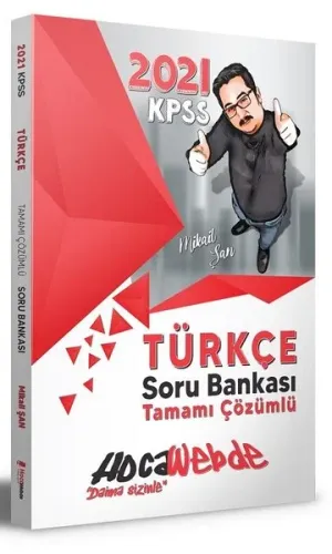 Hoca Webde KPSS Türkçe Soru Bankası Tamamı Çözümlü 2021-YENİ
