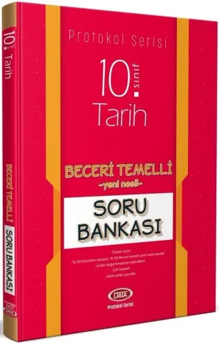 Data Yayınları 10. Sınıf Tarih Beceri Temelli Soru Bankası