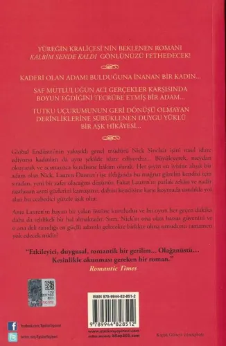 Kalbim Sende Kaldı Judith McNaught Epsilon Yayıncılık