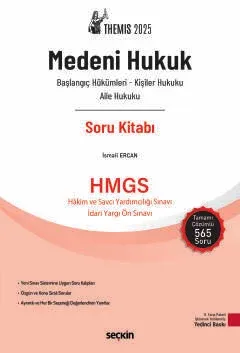 Medeni Hukuk I Soru Kitabı