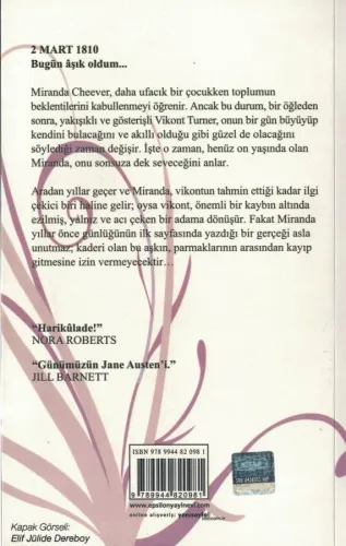 Şahane Bir Kadının Gizli Günlüğü Julia Quinn Epsilon Yayıncılık %45 in