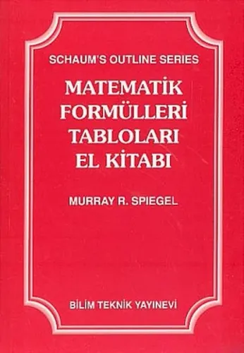 Matematik Formülleri Tabloları El Kitabı